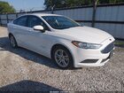 2018 Ford Fusion Hybrid S White vin: 3FA6P0UU6JR141990