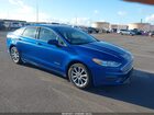 2017 Ford Fusion Hybrid S Blue vin: 3FA6P0UU7HR160185