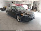 2018 Ford Fusion Hybrid S Black vin: 3FA6P0UU7JR100607