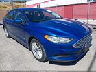 2018 Ford Fusion Hybrid S Blue vin: 3FA6P0UU7JR261622