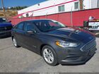 2018 Ford Fusion Hybrid S Gray vin: 3FA6P0UU7JR273656