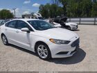 2018 Ford Fusion Hybrid S White vin: 3FA6P0UUXJR141989