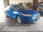 2018 Ford Fusion Hybrid S Blue vin: 3FA6P0UUXJR235838