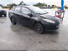 2016 Ford Fiesta S Black vin: 3FADP4AJ3GM166554