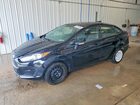 2017 Ford Fiesta S Black vin: 3FADP4AJ9HM137934