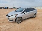 2018 Ford Fiesta Se Silver vin: 3FADP4BJ1JM134739