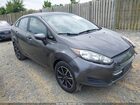 2018 Ford Fiesta Se Gray vin: 3FADP4BJ3JM119689
