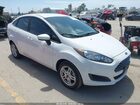 2018 Ford Fiesta Se White vin: 3FADP4BJ3JM127257