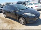 2016 Ford Fiesta Se Black vin: 3FADP4BJ4GM208048