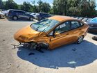 2016 Ford Fiesta Se Orange vin: 3FADP4BJ7GM173554