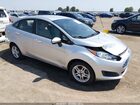 2017 Ford Fiesta Se Silver vin: 3FADP4BJ8HM139768