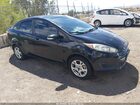 2016 Ford Fiesta Se Black vin: 3FADP4BJ9GM114344
