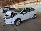 2019 Ford Fiesta Se White vin: 3FADP4BJ9KM121819