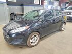 2019 Ford Fiesta Se Blue vin: 3FADP4BJXKM107427