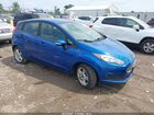 2019 Ford Fiesta Se Blue vin: 3FADP4EJ3KM159297