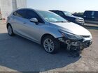 2019 Chevrolet Cruze Lt Silver vin: 3G1BE6SM6KS560610