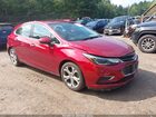 2017 Chevrolet Cruze Premier Auto Красный vin: 3G1BF6SMXHS530516