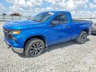 2022 Chevrolet Silverado K1500 Синий vin: 3GCNDAEK3NG501476