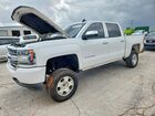 2018 Chevrolet Silverado C1500 Custom White vin: 3GCPCPEC2JG369862