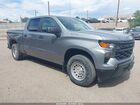 2023 Chevrolet Silverado 1500 4wd  Short Bed Wt Серый vin: 3GCPDAEKXPG238382