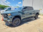 2025 Chevrolet Silverado K1500 Trail Boss Custom Зеленый vin: 3GCPKCEK0SG313293