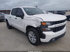 2020 Chevrolet Silverado 1500 2wd  Short Bed Custom White vin: 3GCPWBEK9LG273246