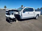 2022 Chevrolet Silverado Ltd K1500 Custom White vin: 3GCPYBEK9NG189389