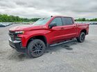2021 Chevrolet Silverado K1500 Lt Trail Boss Red vin: 3GCPYFED1MG336215