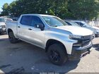 2021 Chevrolet Silverado 1500 4wd  Short Bed Lt Trail Boss Silver vin: 3GCPYFED4MG300910