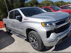 2022 Chevrolet Silverado 1500 4wd  Standard Bed Lt Silver vin: 3GCUDDED2NG579326