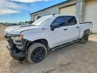 2022 Chevrolet Silverado K1500 Lt Trail Boss White vin: 3GCUDFED8NG621722