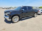 2021 Chevrolet Silverado K1500 Lt Black vin: 3GCUYDED3MG363150