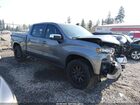 2020 Chevrolet Silverado 1500 4wd  Short Bed Lt Серый vin: 3GCUYDED4LG344850