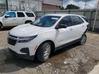 2024 Chevrolet Equinox Ls White vin: 3GNAX5EG0RL282232