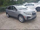 2024 Chevrolet Equinox Fwd 1fl Gray vin: 3GNAXFEGXRL289677