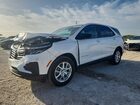 2024 Chevrolet Equinox Ls White vin: 3GNAXHEG9RL186696