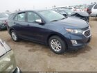 2018 Chevrolet Equinox Ls Blue vin: 3GNAXHEV3JS557165