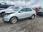 2018 Chevrolet Equinox Lt Silver vin: 3GNAXJEV1JS593749