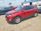 2018 Chevrolet Equinox Lt Red vin: 3GNAXJEV1JS642299