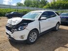 2019 Chevrolet Equinox Lt White vin: 3GNAXJEV2KS650803