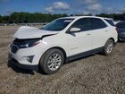 2018 Chevrolet Equinox Lt White vin: 3GNAXJEV6JS586070