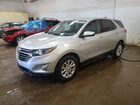 2020 Chevrolet Equinox Lt Silver vin: 3GNAXJEV6LS503109
