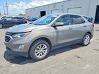 2018 Chevrolet Equinox Lt Gray vin: 3GNAXJEVXJS617062