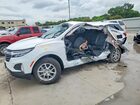 2024 Chevrolet Equinox Lt White vin: 3GNAXKEG7RL115641