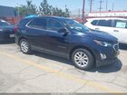 2020 Chevrolet Equinox Fwd Lt 1.5l Turbo Dark Blue vin: 3GNAXKEV1LS582372