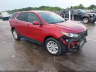 2020 Chevrolet Equinox Fwd Lt 1.5l Turbo Red vin: 3GNAXKEV5LS548984