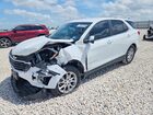 2021 Chevrolet Equinox Lt White vin: 3GNAXKEV8MS124068