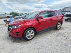 2018 Chevrolet Equinox Lt Red vin: 3GNAXKEX4JS612432
