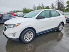 2019 Chevrolet Equinox Ls White vin: 3GNAXSEV4KS568514