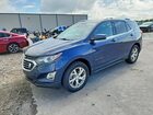 2018 Chevrolet Equinox Lt Синий vin: 3GNAXTEX5JS539934